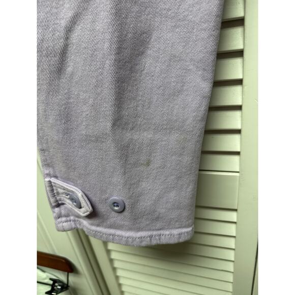 Aritzia Wilfred Free Modern Cargo Pant Light Purple Size 2 High Rise Button Fly - Picture 7 of 7